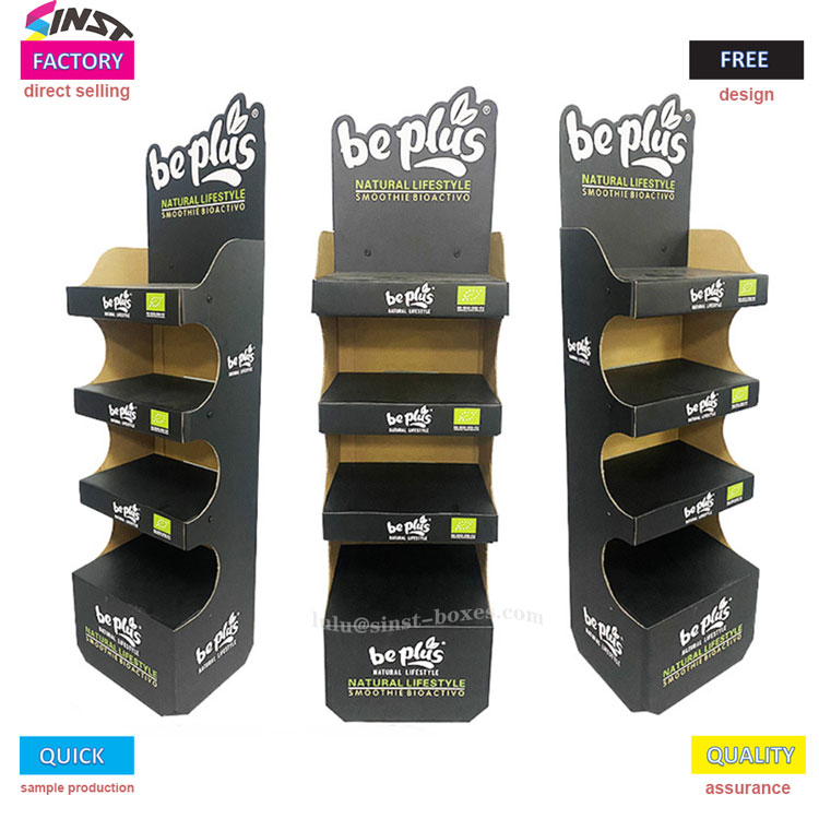 शैम्पू नालीदार डिस्प्ले र्याकमा शैम्पू चम्काउनुहोस्