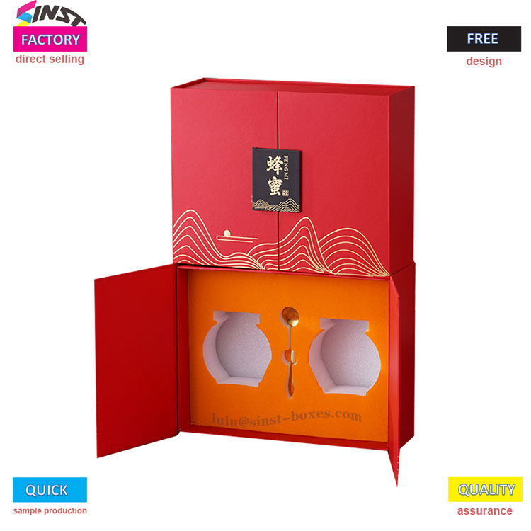 सम्मानजनक पौष्टिक उत्पादनहरूको लागि प्याकेजिङ कसरी छनौट गर्ने? के यो बहु-कार्यात्मक मह उपहार बक्स सुगन्धित छैन?