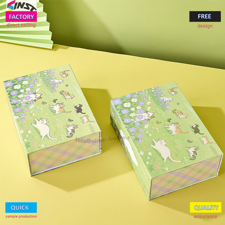 प्यारा बिरालो आलीशान लटकन उपहार बक्स