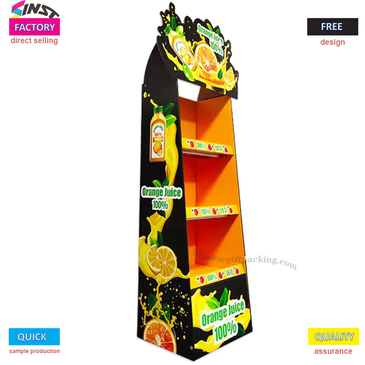 Orange Juice Display Stand