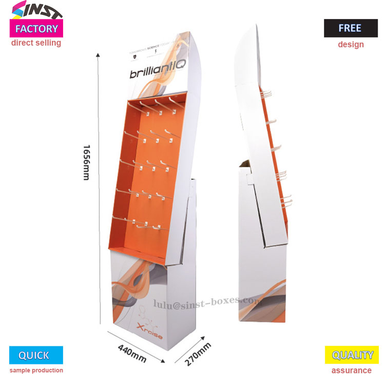 माउस हुक गत्ता प्रदर्शन र्याक